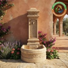 Fuente de pared para el jardín MILETO