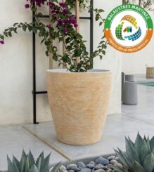 jardinera de piedra artificial melva