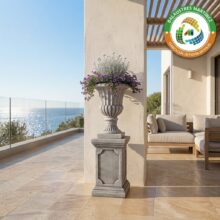 jardinera serie classic modelo peri con columna alta