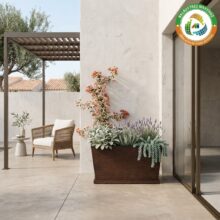 jardinera de hormigon SABINIA para decoraciones
