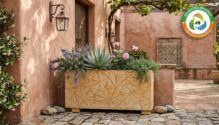jardinera rectangular moderna anna