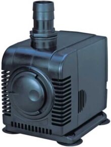 Bomba de agua sumergible Buzo 6000 L h para fuentes grandes 105W cable 10 metros.