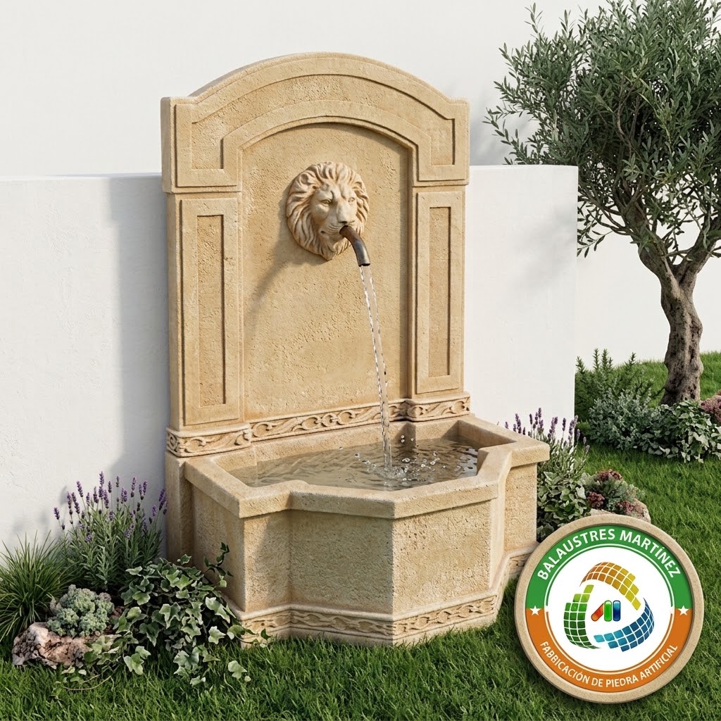 FUENTE DE JARDIN ARCADIA LION