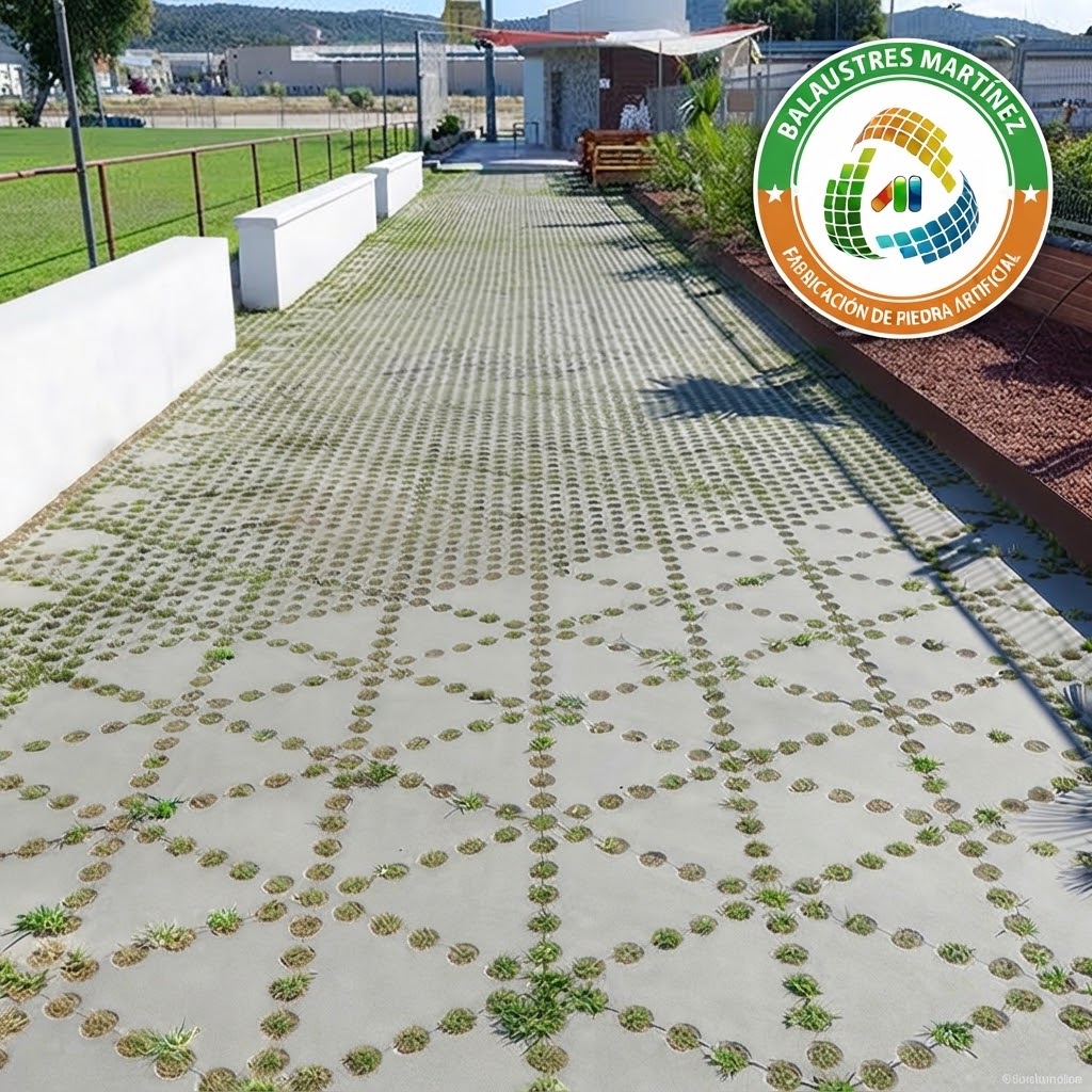 Bloque decorativo SAS Tria de piedra artificial en color gris con diseño geométrico triangular inspirado en fractales